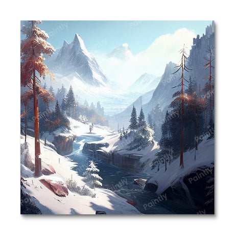 The Cold Sky (Diamond Painting) Diamond Painting kit