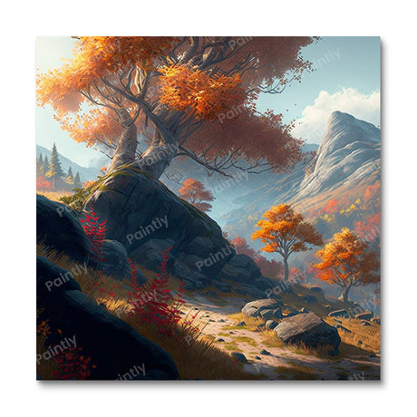 The Autumnal Tapestry (Diamond Painting) Diamond Painting kit
