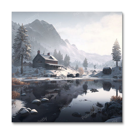 Iced Meadows (Diamond Painting) Diamond Painting kit