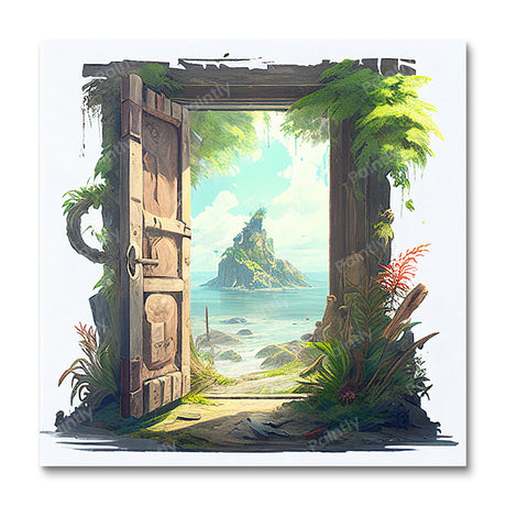 Shimmering Oasis (Diamond Painting) Diamond Painting kit