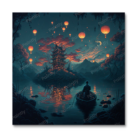 Lantern Love IV (Diamond Painting) Diamond Painting kit