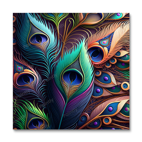 Peacock Feathers IV (Diamond Painting) Diamond Painting kit