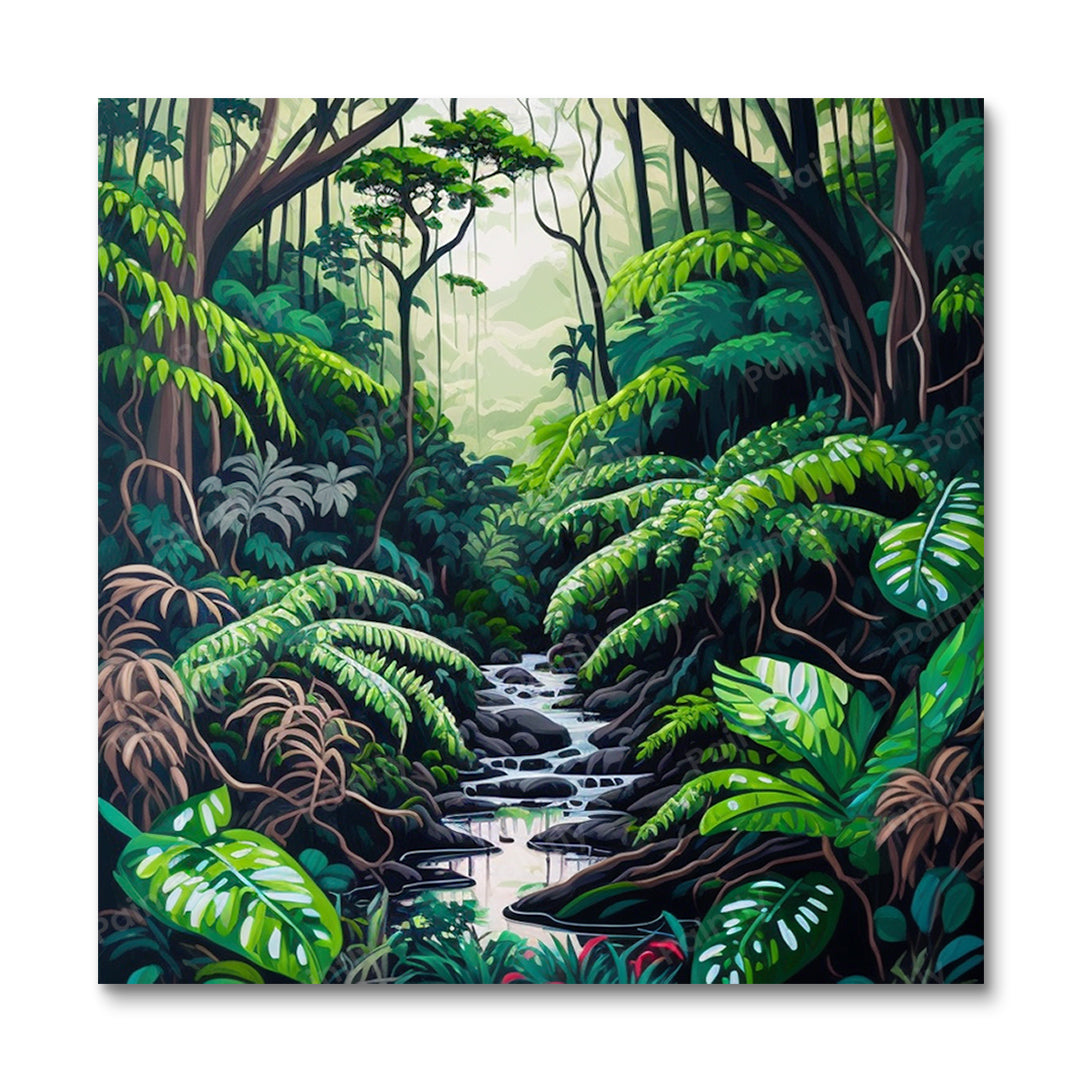 The Daintree Rainforest Australia III (Diamond Painting) Diamond Painting kit