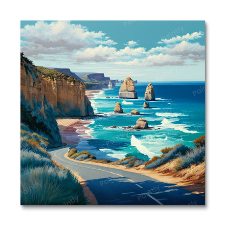 The Great Ocean Road Australia (Diamond Painting) Diamond Painting kit