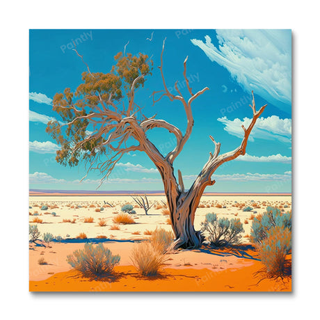 The Nullarbor Plain Australia I (Diamond Painting) Diamond Painting kit
