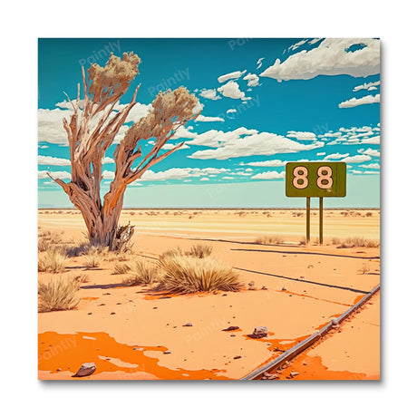 The Nullarbor Plain Australia II (Diamond Painting) Diamond Painting kit