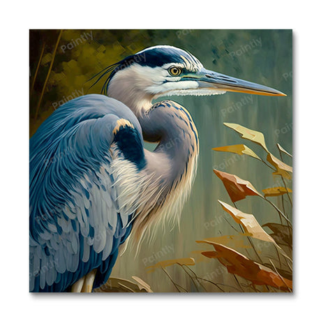 Blue Heron II (Diamond Painting) Diamond Painting kit