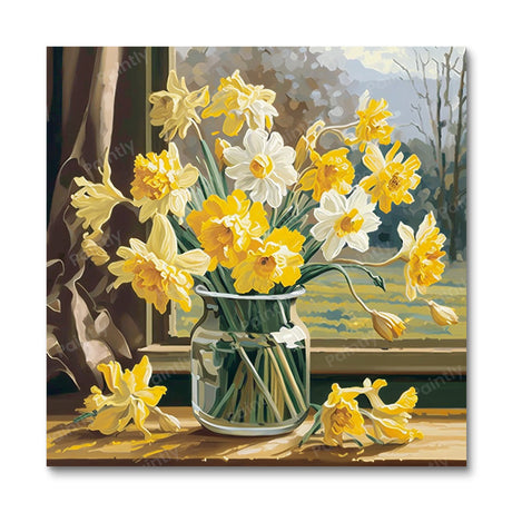 Daffodils III (Diamond Painting) Diamond Painting kit