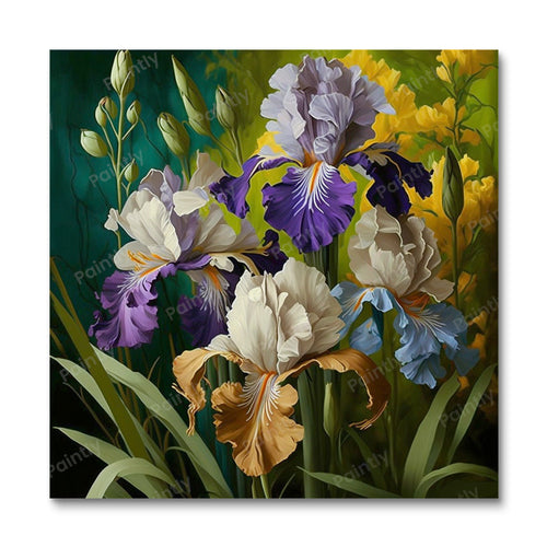 Irises II (Diamond Painting)
