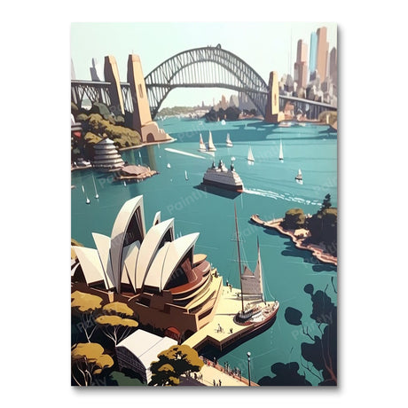Sydney XXXVI (Diamond Painting) Diamond Painting kit