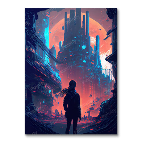 Future Dystopian World III (Diamond Painting) Diamond Painting kit