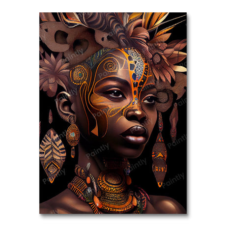 Melanin Queen IX (Diamond Painting) Diamond Painting kit