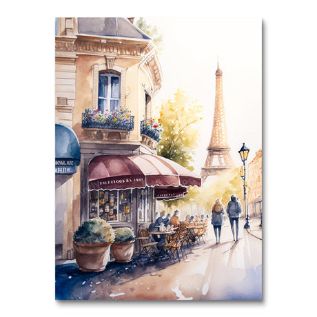 BOGO Paris Cafe II (60x80cm) People Paint by Numbers kit