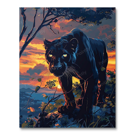 Intense Gaze (Diamond Painting) Diamond Painting kit