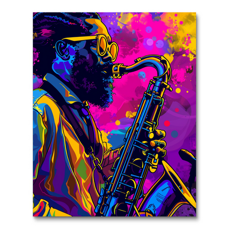 Jazzy Jam Session (Diamond Painting) Diamond Painting kit