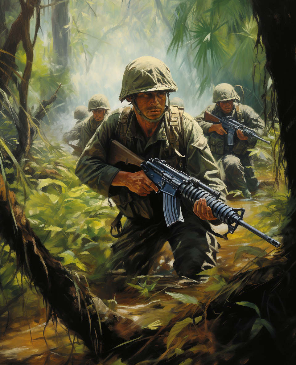 Jungle Vanguard II (Paint by Numbers)