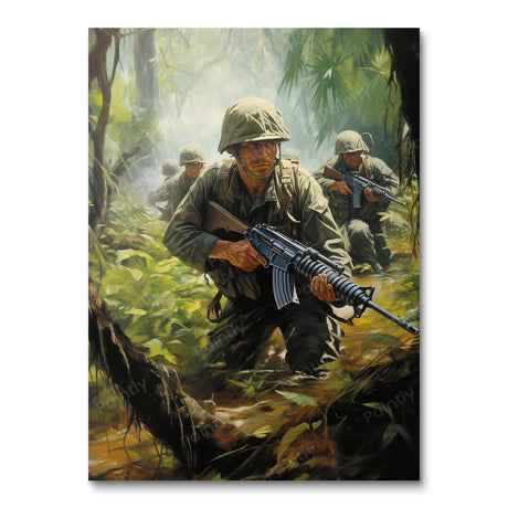 Jungle Vanguard II (Diamond Painting) Diamond Painting kit