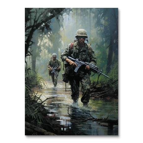 Jungle Vanguard (Diamond Painting) Diamond Painting kit