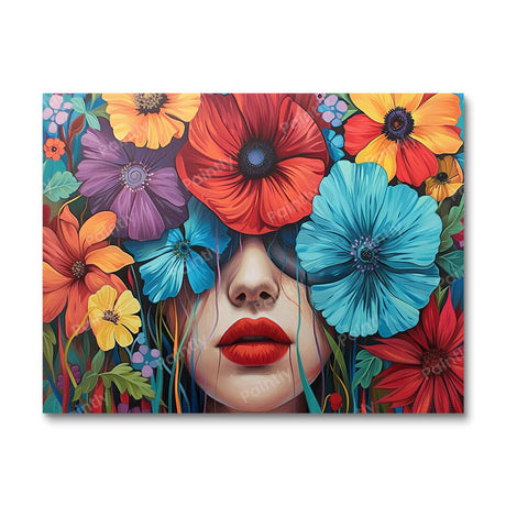 Kaleidoscopic Blossoms (Diamond Painting) Diamond Painting kit