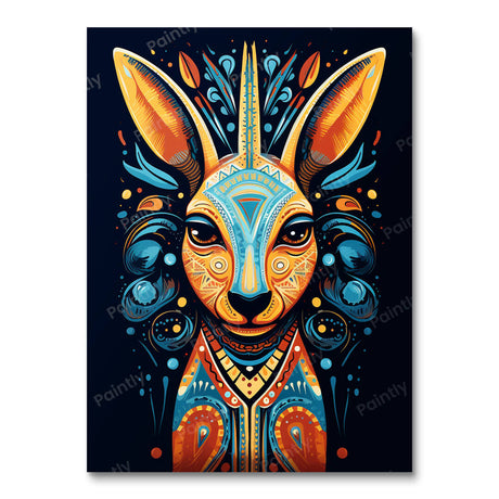 Kangaroo Kaleidoscope (Diamond Painting) Diamond Painting kit