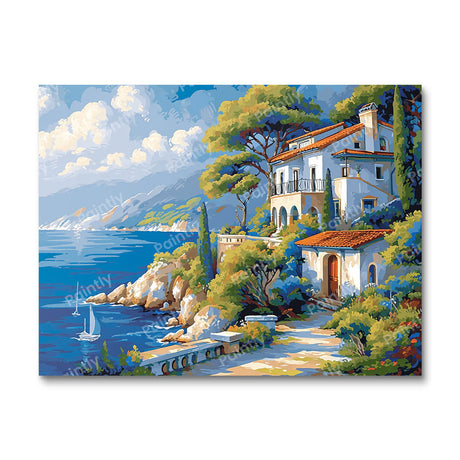 Lake View Home III (Diamond Painting) Diamond Painting kit