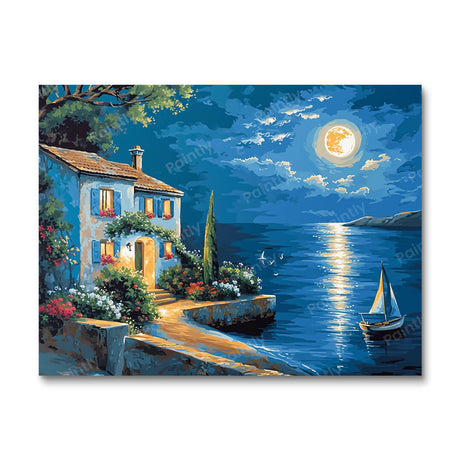 Lake View Home VI (Diamond Painting) Diamond Painting kit
