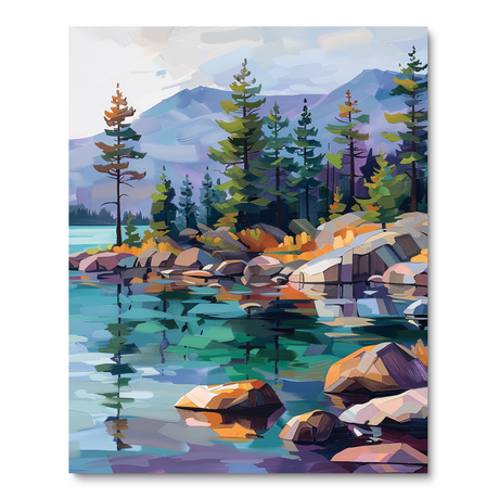 Lakeside Serenity (Diamond Painting) Diamond Painting kit