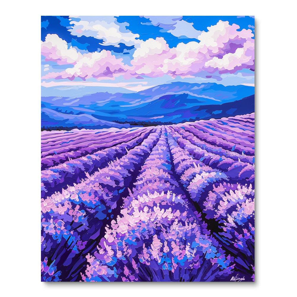 Lavender Field (Diamond Painting) Diamond Painting kit