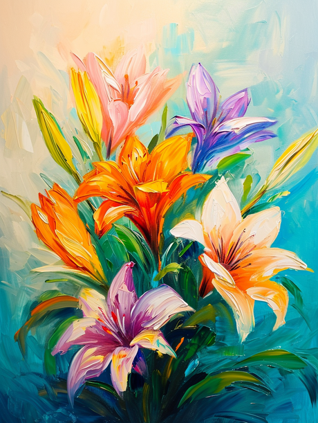 Lily Luminance (Paint by Numbers)