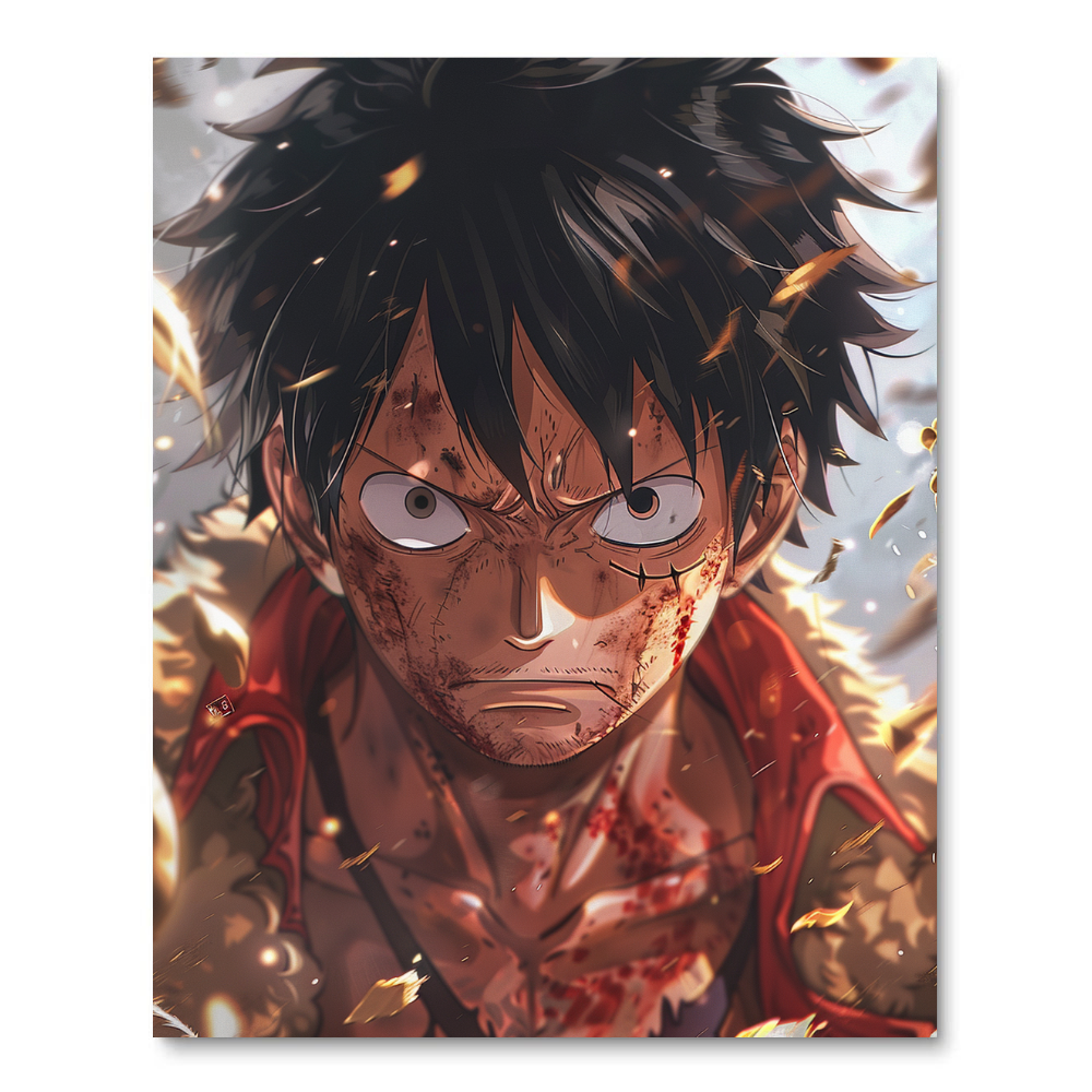 Luffy's Determination (Diamond Painting) Diamond Painting kit