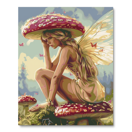 Magical Mushroom Meeting (Diamond Painting) Diamond Painting kit