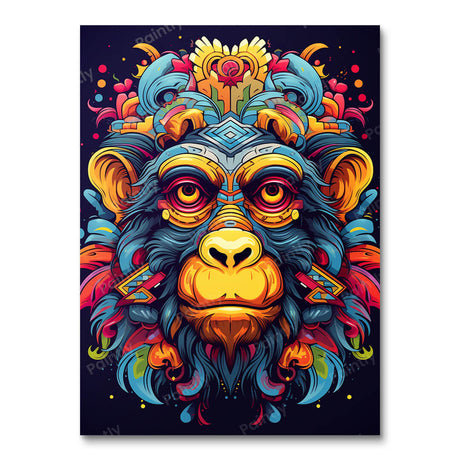 Majestic Chimp (Diamond Painting) Diamond Painting kit