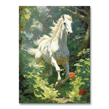 Majestic Jungle Run (Diamond Painting) Diamond Painting kit