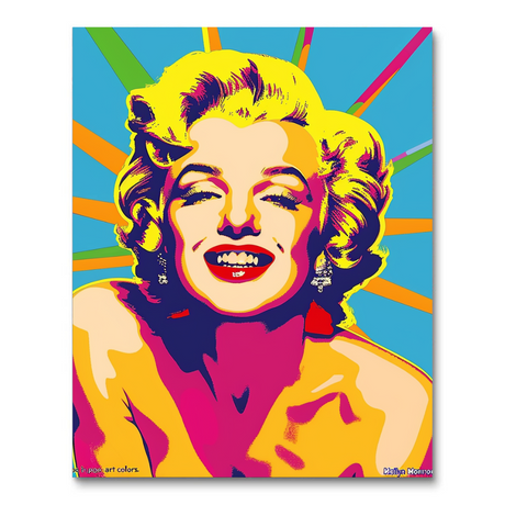 Marilyn in Pop II (Diamond Painting) Diamond Painting kit