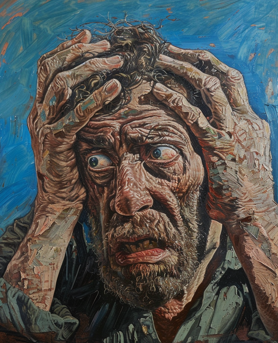 Mental Turmoil (Paint by Numbers)