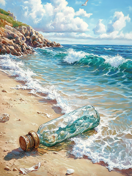 Message from the Sea (Diamond Painting) Diamond Painting kit