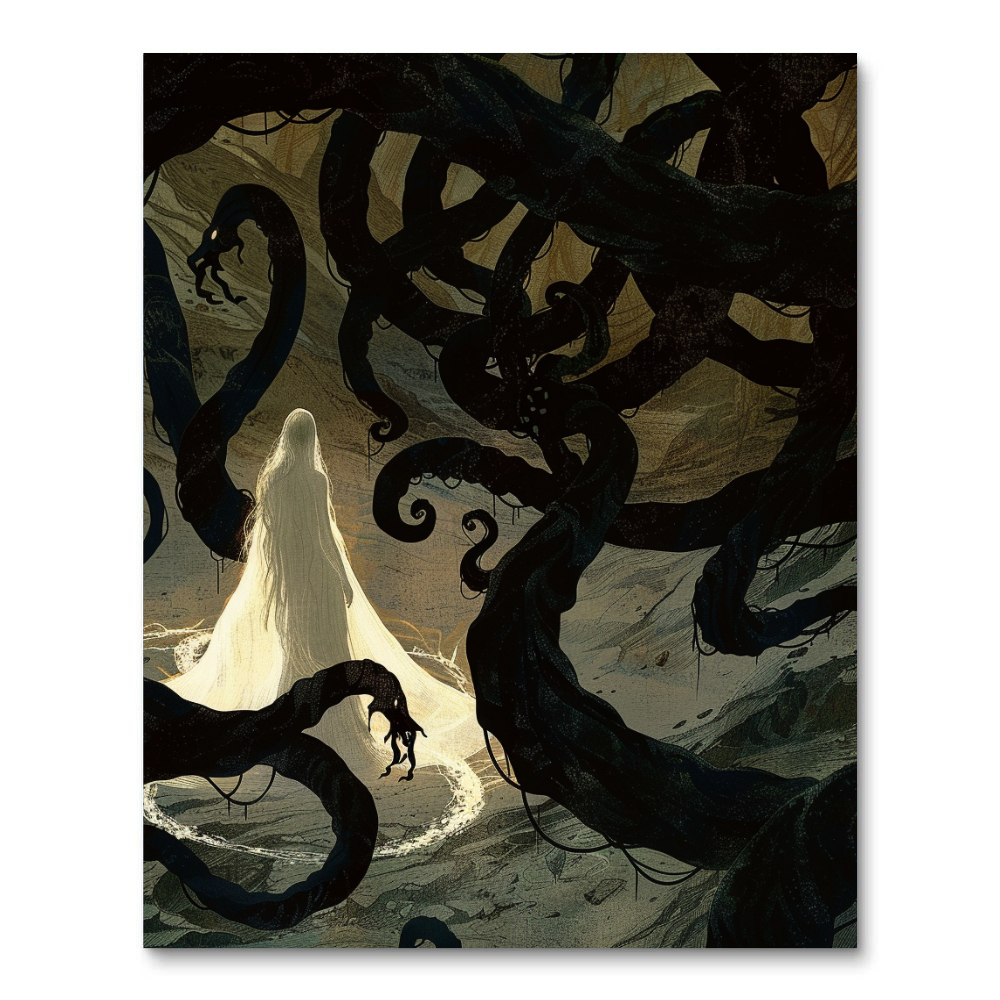 Monstrous Shadows (Diamond Painting) Diamond Painting kit