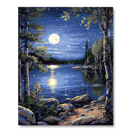 Moonbeams and Stardust (Diamond Painting) Diamond Painting kit