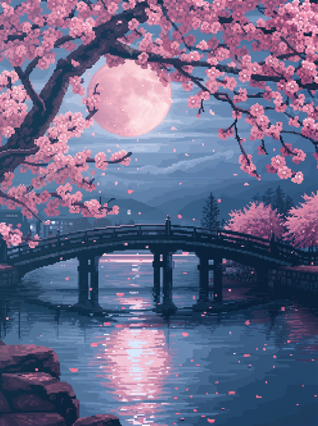 Moonlit Reflections