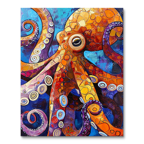 Mosaic Octopus (Diamond Painting) Diamond Painting kit
