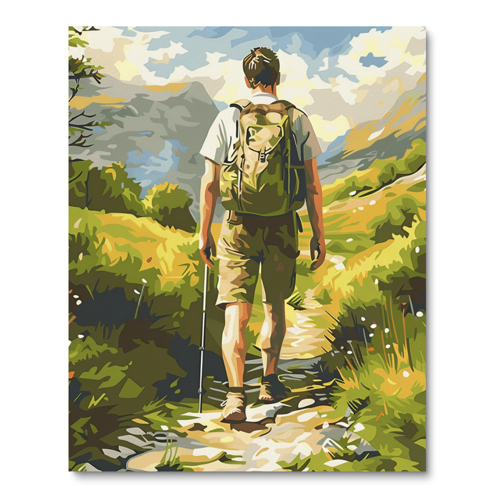 Mountain Hike (Diamond Painting) Diamond Painting kit