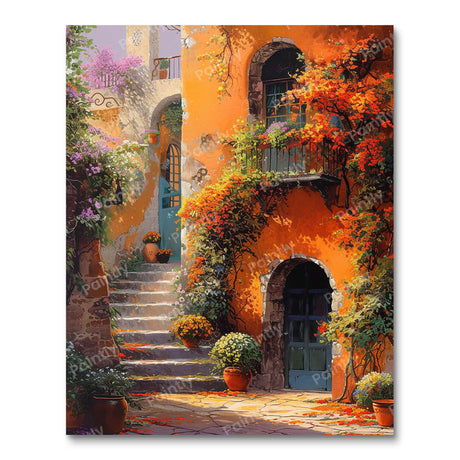 Memories of Santorini (Diamond Painting) Diamond Painting kit
