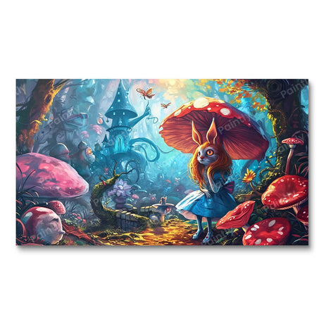 Mushroom Wonderland III (Diamond Painting) Diamond Painting kit