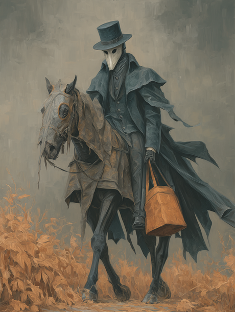 Mysterious Rider Bizarre Mount (Diamond Painting) Diamond Painting kit