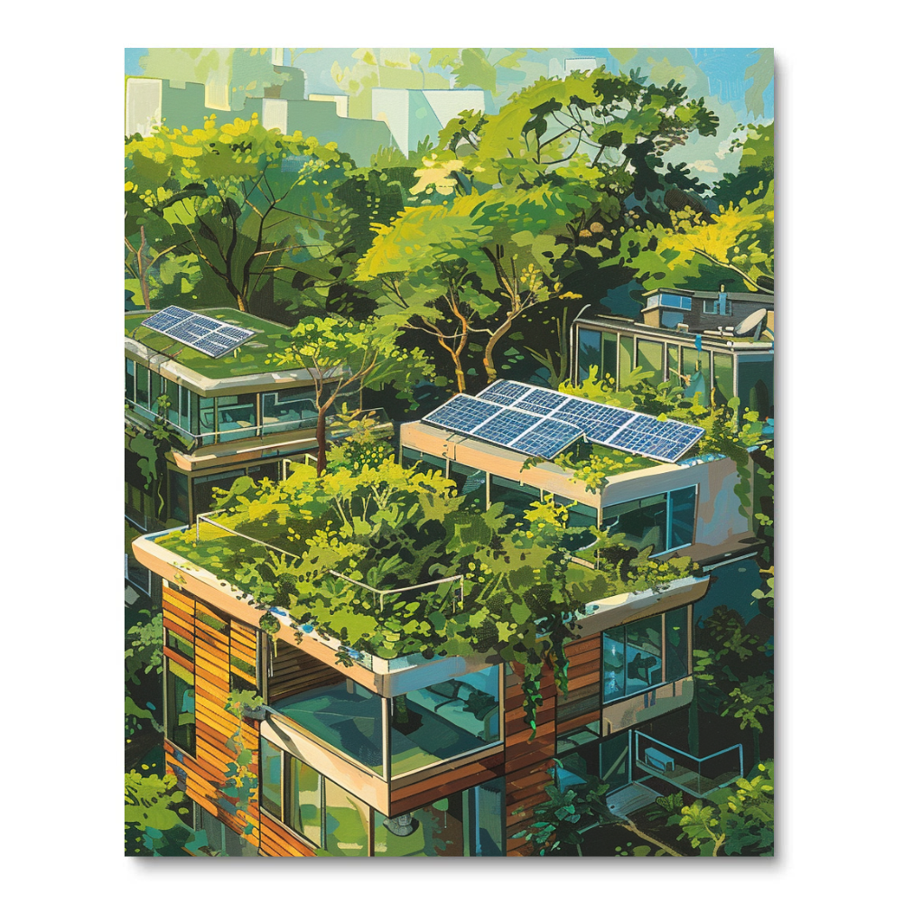 Nature-Friendly Habitat (Diamond Painting) Diamond Painting kit