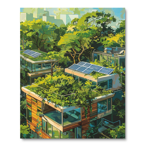 Nature-Friendly Habitat (Diamond Painting) Diamond Painting kit