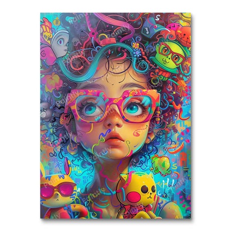 Neonpunk Chic (Diamond Painting) Diamond Painting kit