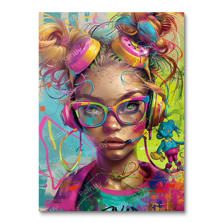 Neonpunk Visions (Diamond Painting) Diamond Painting kit
