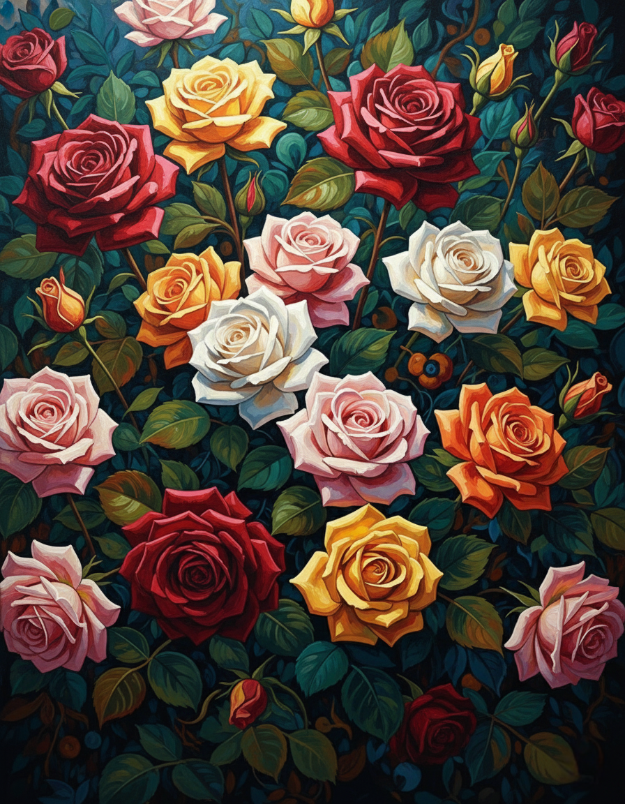 Garden Sonata (Board Canvas)