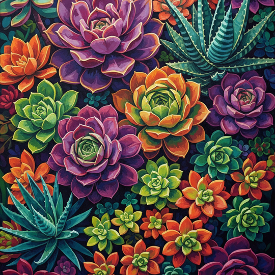 Desert Jewels (Board Canvas)